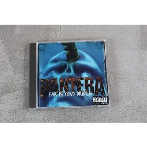 Vintage Pantera CD Far Beyond Driven Album 1994 Heavy Metal Music Explicit Rock